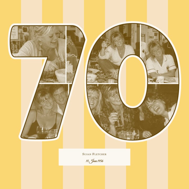 Yellow and cream stripes cover