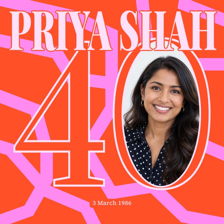 Orange and pink burst, Prata cover