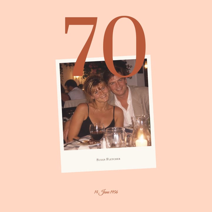 Peach and terracotta cover