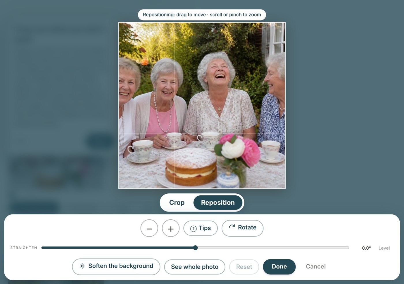 Fix a photo